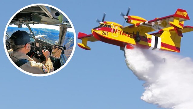 How aerial firefighters are trained to fight forest fires