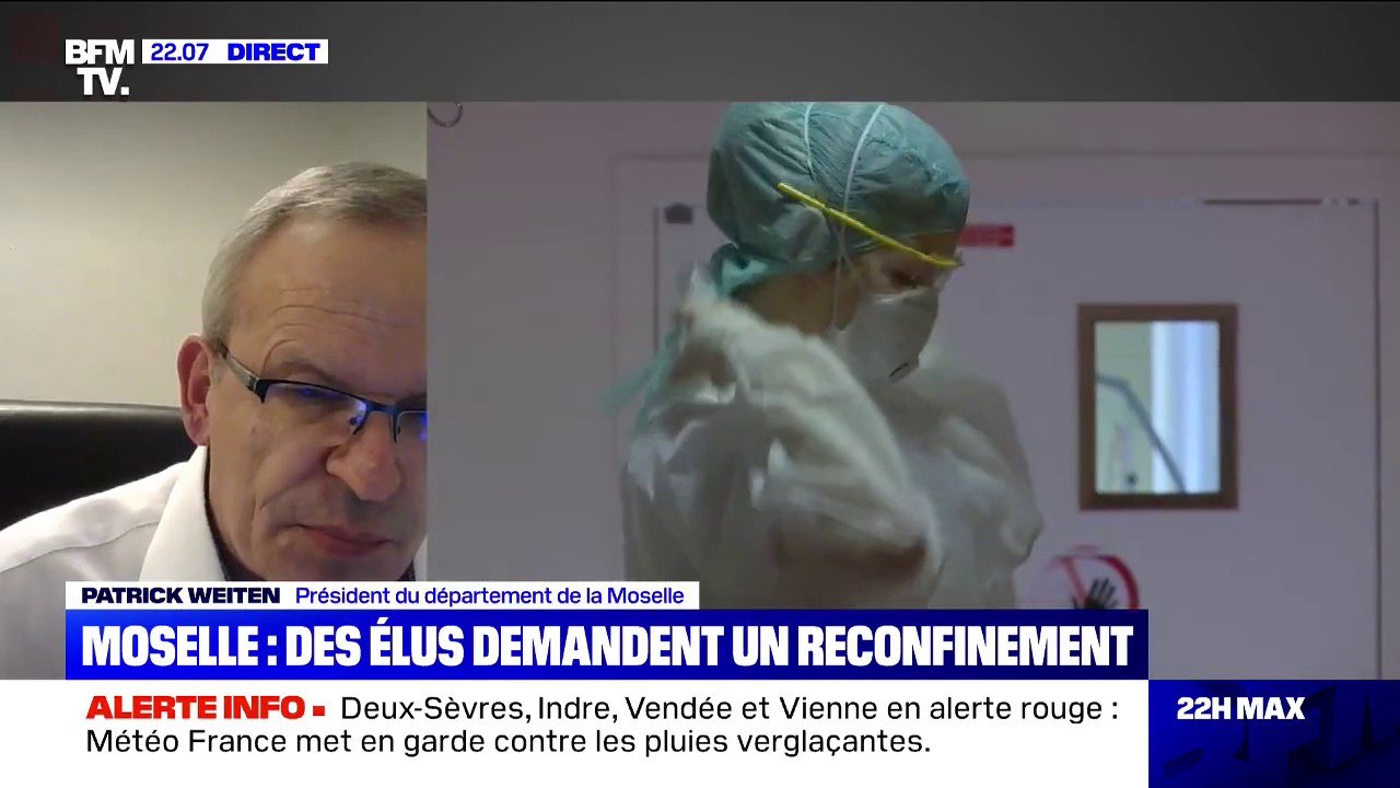 Moselle: la fermeture des "écoles primaires, les collèges et les lycées dès demain soir" à l'étude, selon le président du département