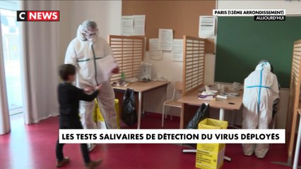 Les tests salivaires de détection du virus déployés