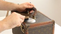 How a $4,000 Louis Vuitton vanity case is professionally restored