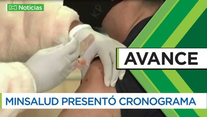 El Ministerio de Salud presentó el cronograma de vacunaci´ón covid