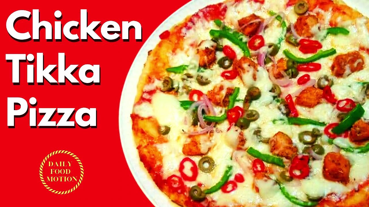 Chicken Tikka Pizza
