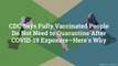 CDC Says Fully Vaccinated People Do Not Need to Quarantine After COVID-19 Exposure—Here’s