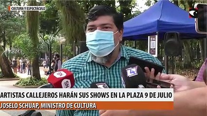 Artistas callejeros harán sus shows en la Plaza 9 de julio