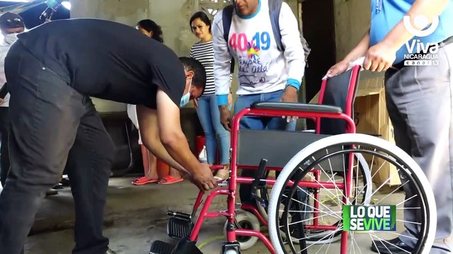 Alcaldía entrega medios auxiliares a familias de los siete distritos en Managua