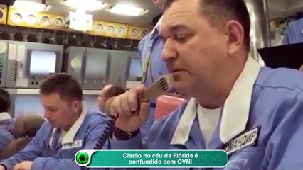 Clarão no céu da Flórida é confundido com OVNI