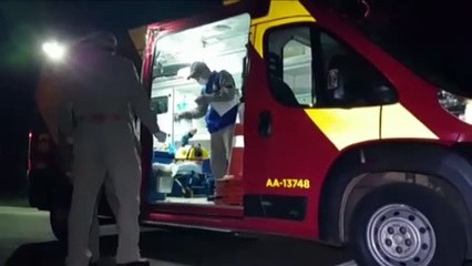 Homem fica ferido ao sofrer queda na Rua Leonardo da Vinci, no Interlagos