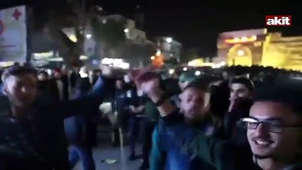 Katil Esed yanlıları Şam'da yılbaşı kutladı