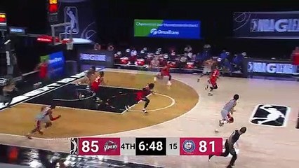 Kenyon Martin Jr. rises to block the shot