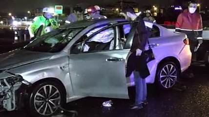 Alkollü sürücünün kullandığı otomobil takla attı: 3'ü çocuk 4 yaralı