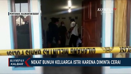Seorang Pria di Pontianak Bunuh Kakak Ipar dan Buat Kritis Istri dan Mertua