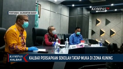 Gubernur Rapat Koordinasi dengan Kadis Pendidikan Se-Kalbar terkait Sekolah Tatap Muka