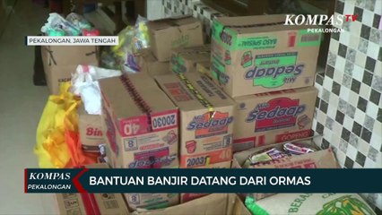 Bantuan Untuk Korban Banjir Datang dari Ormas
