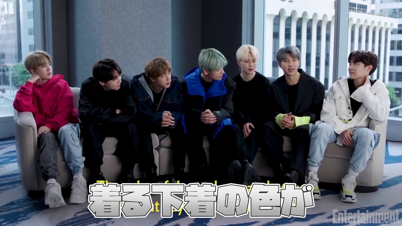 【日本語字幕】BTSテテがオススメする映画は意外なBTSの質問コーナー 1【防弾少年団 BT...