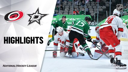 Hurricanes @ Stars 2/11/21 | NHL Highlights