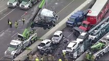 Teksas'ta 70'den fazla aracın karıştığı zincirleme kazada ölü sayısı 5'e yükseldi