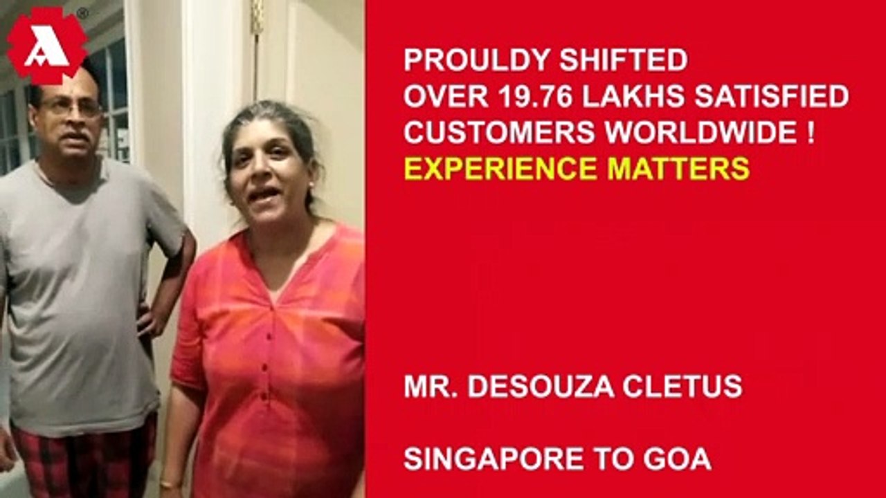 Agarwal Packers and Movers Singapore to Goa | Client Testimonials