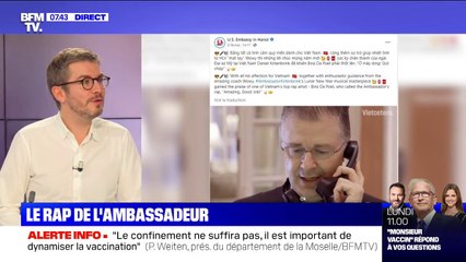 Le rap de l'ambassadeur américain au Vietnam pour célébrer le nouvel an lunaire