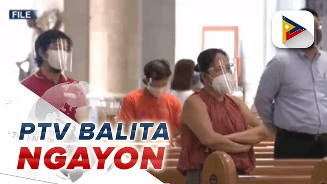 50% seating capacity sa religious gatherings at activities, papayagan na simula sa Feb. 15