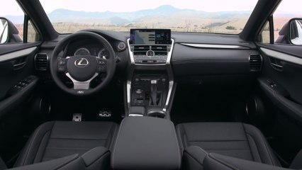 2021 Lexus NX 300 F Sport Interior Design