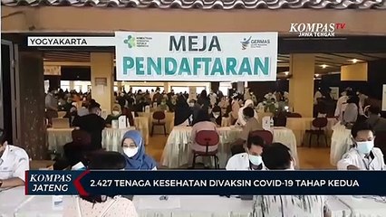 2.427 Tenaga Kesehatan Divaksin Covid-19 Tahap Kedua