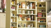 Kitchen Storage Cabinets with Doors and Shelves