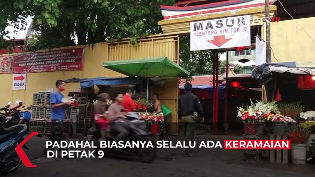 Suasana Berbeda Perayaan Imlek di Kawasan Petak 9 Jakarta Barat