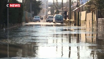 Froid : le gel retarde la décrue