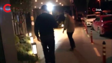 Ümraniye'de otel restorantına sosyal mesafe ve maske baskını