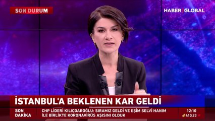 İstanbul'da kar yağışında son durum