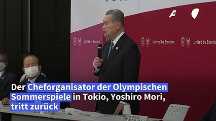 Frauenfeindliche Äußerungen: Japans Olympia-Cheforganisator tritt zurück