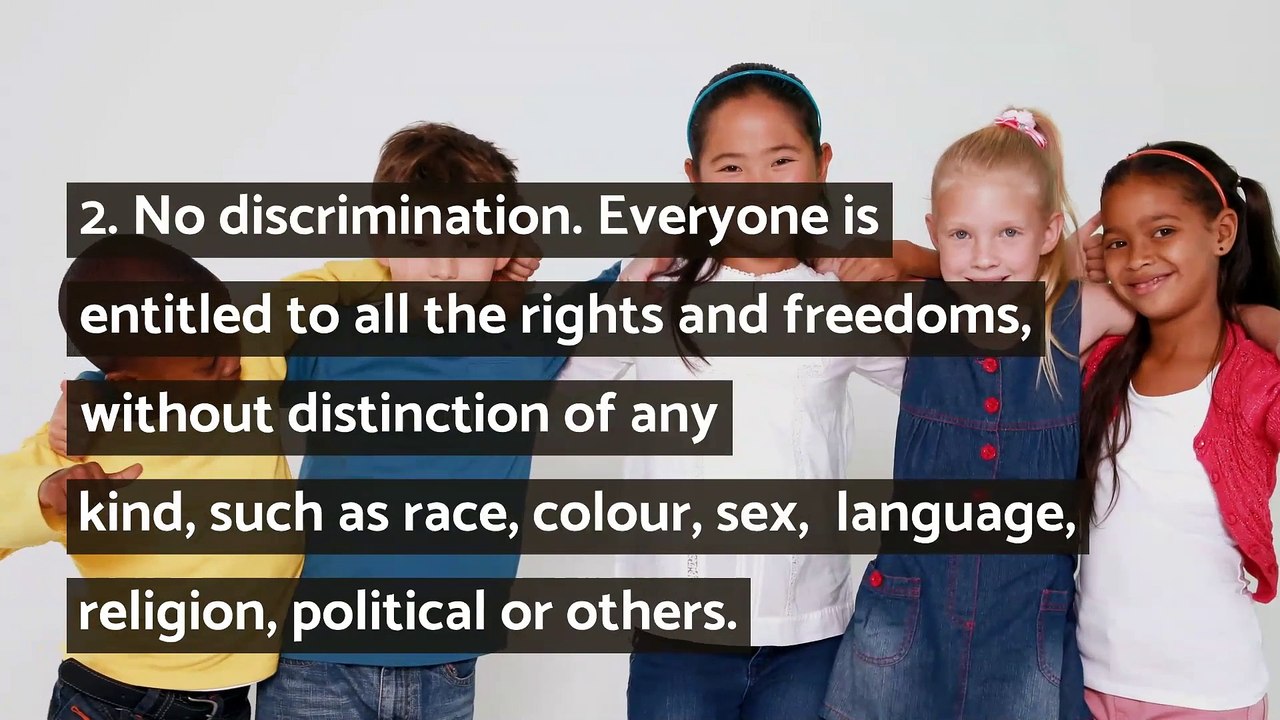 30 Basic Human Rights List