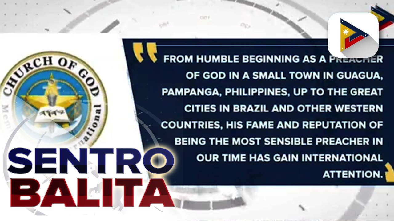 Bro. Eli Soriano ng 'Ang Dating Daan', pumanaw...