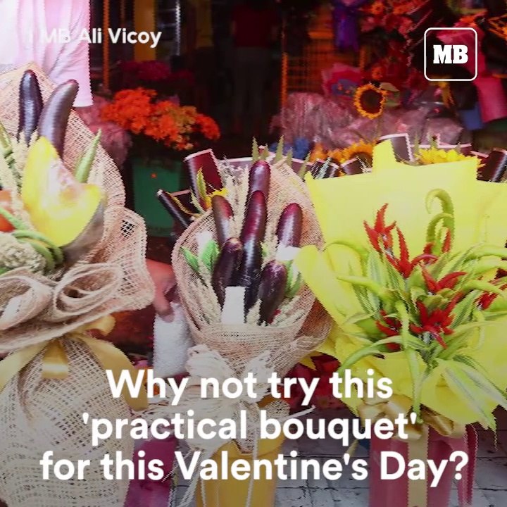 'Practical bouquets' for Valentine's Day