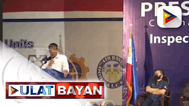 Pangulong #Duterte, nanguna sa pag-inspeksyon sa bagong dating na air assets mula Brazil, Poland, USA At Israel; Pres. Duterte, nakatakdang makipag-usap sa Clark Air Base Troop