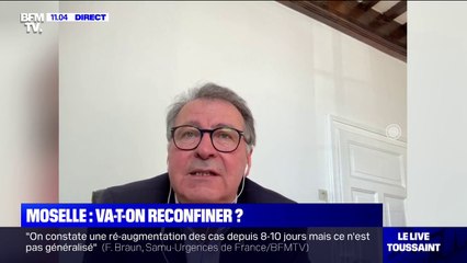 Pierre Cuny, maire de Thionville : "Je préconise, depuis hier soir, une fermeture des écoles, collèges et lycées" en Moselle