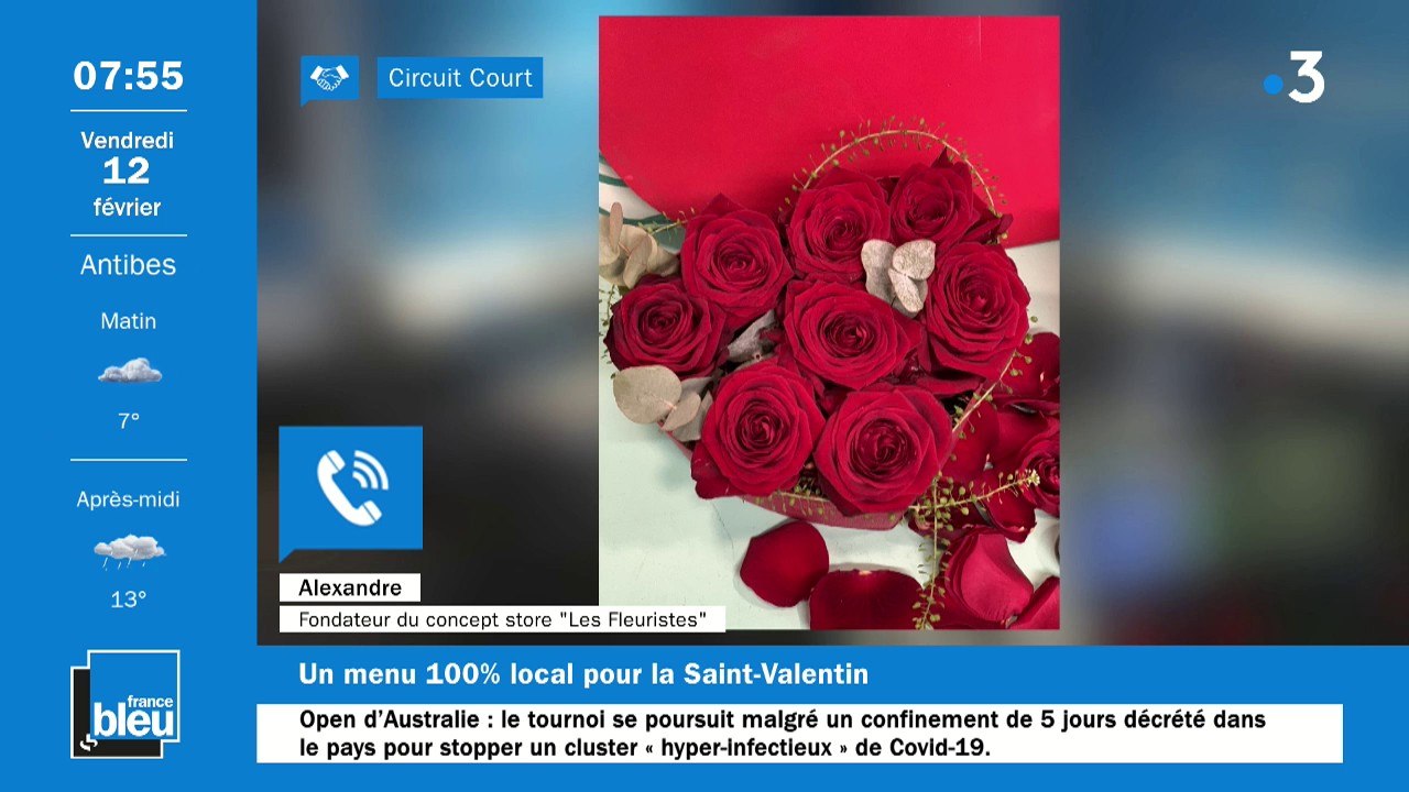 Des fleurs locales pour vos bouquets de Saint-Valentin