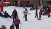 Nouveaux vacanciers dans les stations de ski
