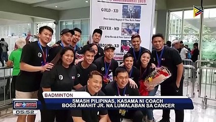 Smash Pilipinas, kasama ni Coach Bogs Amahit Jr. na lumalaban sa cancer
