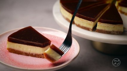 أسرع حلو بارد ممكن تعملوه ( بدون بيض بدون كريمة) مكونات بسيطة والطعم لا يقاوم..!!؟؟