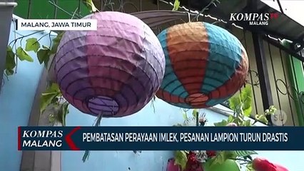 Pembatasan Perayaan Imlek, Pesanan Lampion Menurun