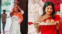 Priyanka Chopra Does House-Warming Ceremony In Los Angeles In Desi Style