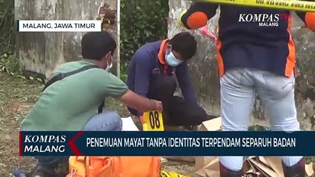 Mayat Perempuan Tanpa Identitas Ditemukan di Malang, Kondisi Terpendam Separuh Badan