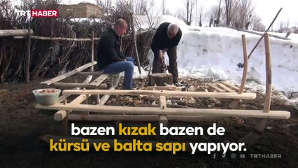 45 yıldır kızak yapıyor