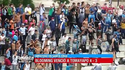 Partido amistoso: Blooming venció a Tomayapo 4 - 3