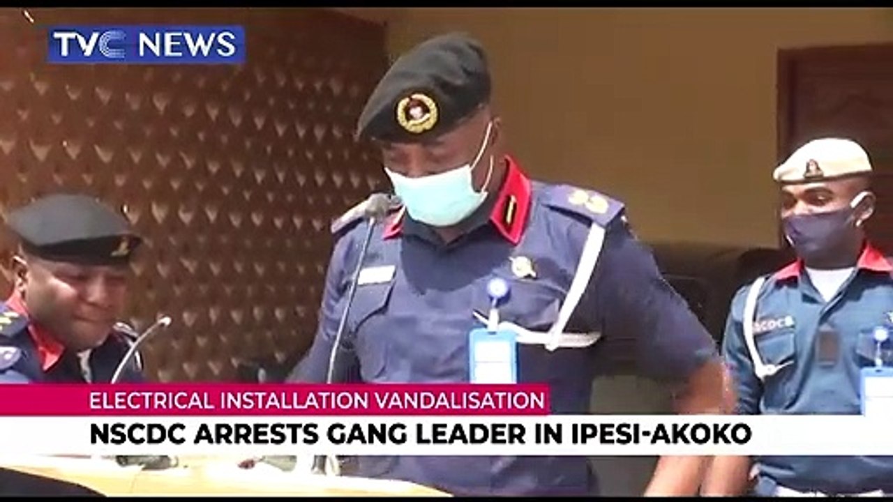 Electrical installation vandalism: NSCDC arrests gang leader in Ipesi-Akoko