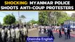 #WhatsHappeningInMyanmar: Police fire at protesters, arrests students | Oneindia News