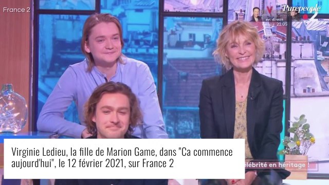 Marion Game longtemps séparée de sa célèbre fille : C'était très difficile