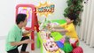 Annie and Sammy Pretend Play Selling Ice Cream _ Fun Colorful Icecream Toys Shop