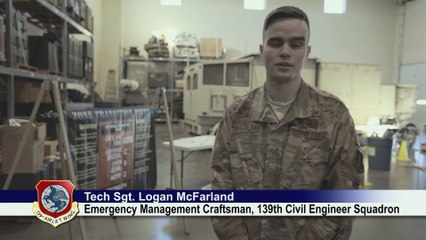 U.S. Air Force - Airmen learn CBRN Skills